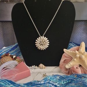 Cookie Lee, Flower pendant, necklace